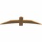 Ekena Millwork Bellingham Timber Gable Bracket, Western Red Cedar, 60"W x 15"H x 1 1/2"D x 5 1/2"F, 6/12 Pitch GBW060X15X0206BEL00SWR - alternate 5